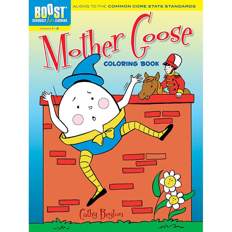 Boost Mother Goose Coloring Book Gr 1-2 (Pack of 10) - Art Activity Books - Dover Publications