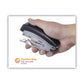 Bostitch Deluxe Hand-held Stapler 20-sheet Capacity Black - School Supplies - Bostitch®