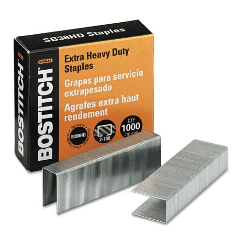 Bostitch Heavy-duty Premium Staples 0.5 Leg 0.5 Crown Steel 1,000/box - Office - Bostitch®