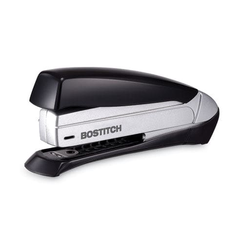 Bostitch Inspire Premium Spring-powered Full-strip Stapler 20-sheet Capacity Black/silver - School Supplies - Bostitch®