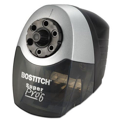 Bostitch Super Pro 6 Commercial Electric Pencil Sharpener Ac-powered 6.13 X 10.69 X 9 Gray/black - School Supplies - Bostitch®