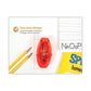 Bostitch Twist-n-sharp Pencil Sharpener Two-hole 3.91 X 1.5 X 5.88 Randomly Assorted Colors 6/pack - School Supplies - Bostitch®