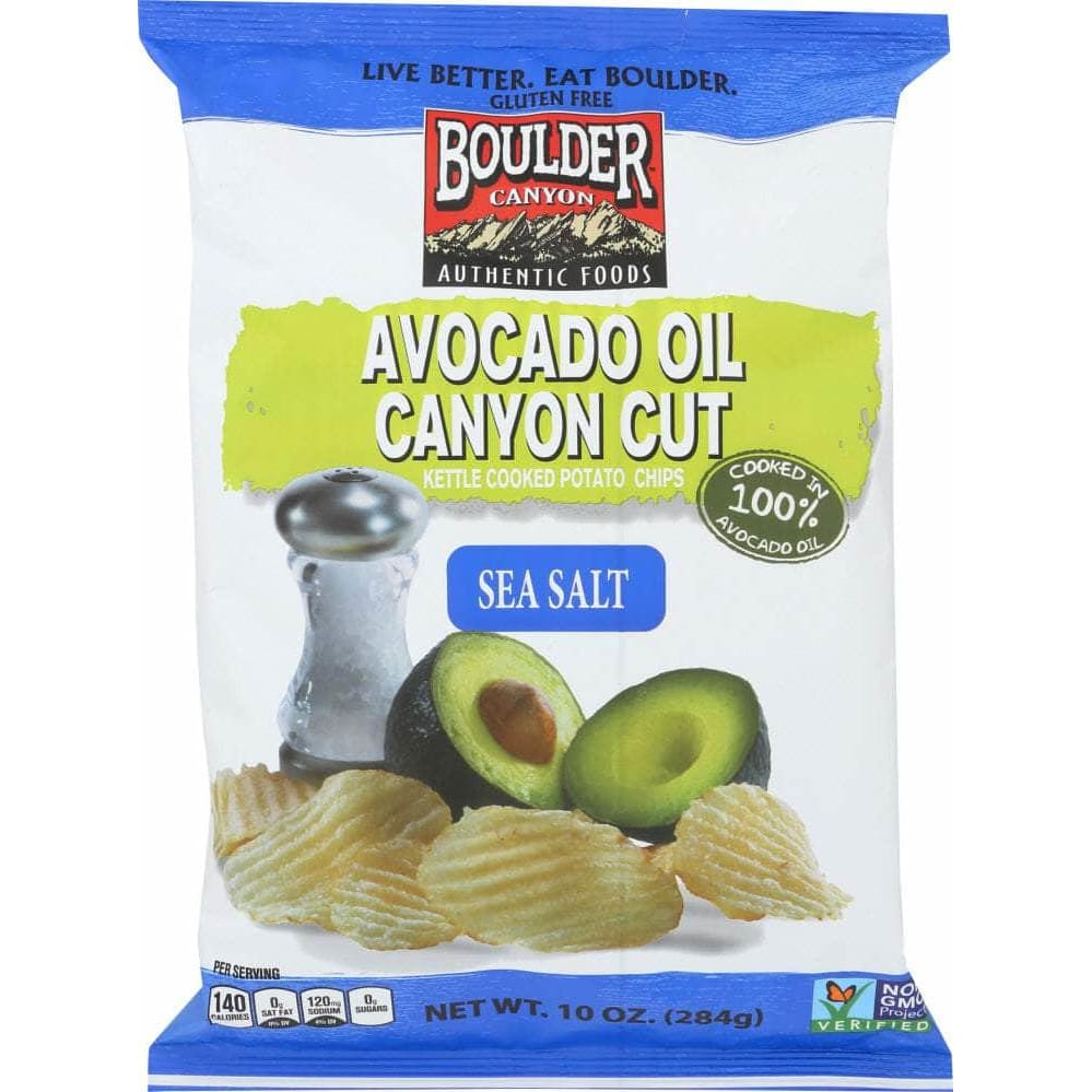 BOULDER CANYON BOULDER CANYON Chip Kettle Avocado Oil Sea Salt, 10 oz
