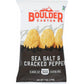 BOULDER CANYON Boulder Canyon Sea Salt And Cracked Pepper Potato Chips, 5 Oz