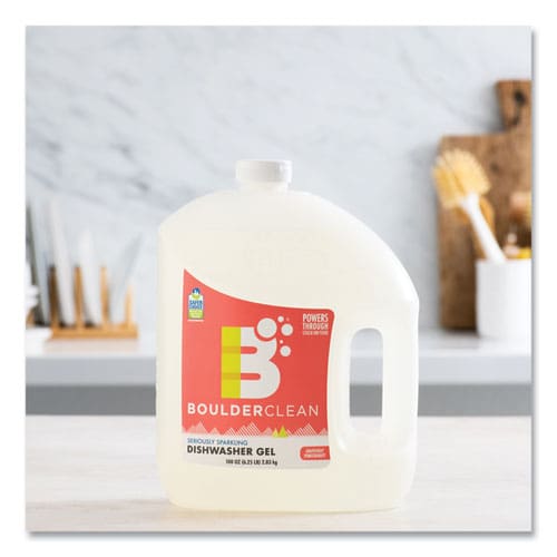 Boulder Clean Dishwasher Detergent Grapefruit Pomegranate 100 Oz Bottle 4/carton - Janitorial & Sanitation - Boulder Clean