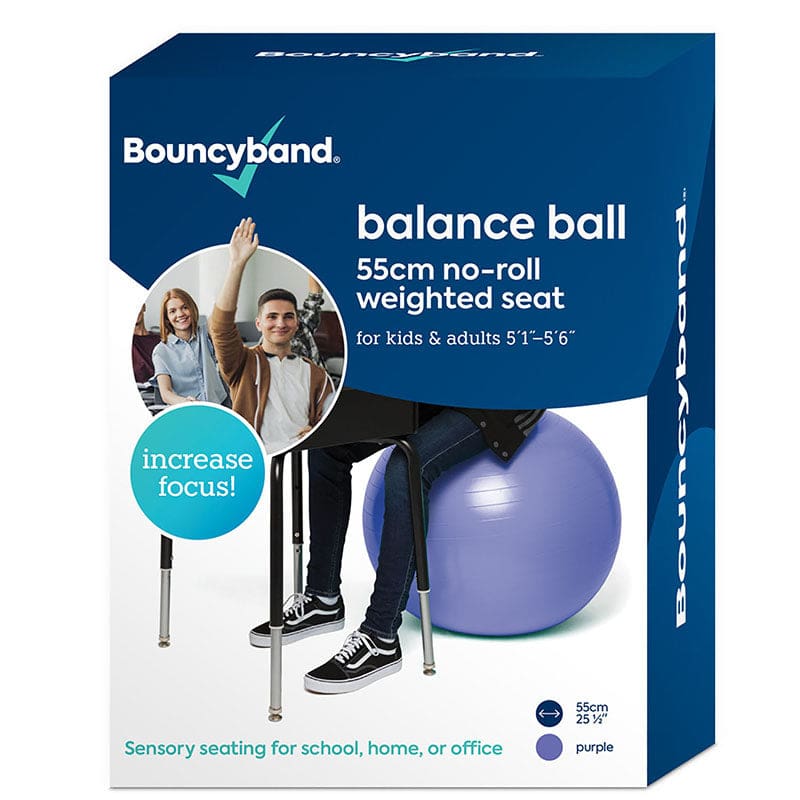 Bouncyband Balance Ball 55Cm Purple - Physical Fitness - Bouncy Bands