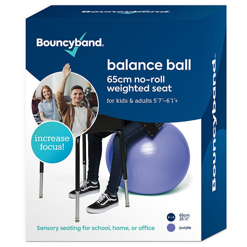 Bouncyband Balance Ball 65Cm Purple - Physical Fitness - Bouncy Bands