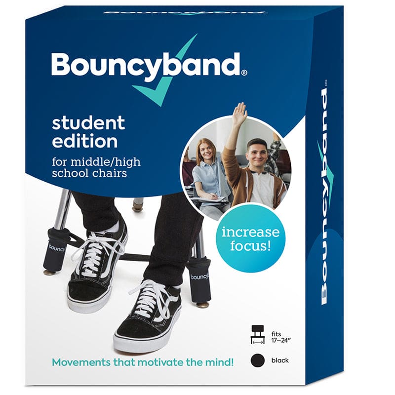 Bouncybands Middle/High School Blck (Pack of 2) - Chairs - Bouncy Bands