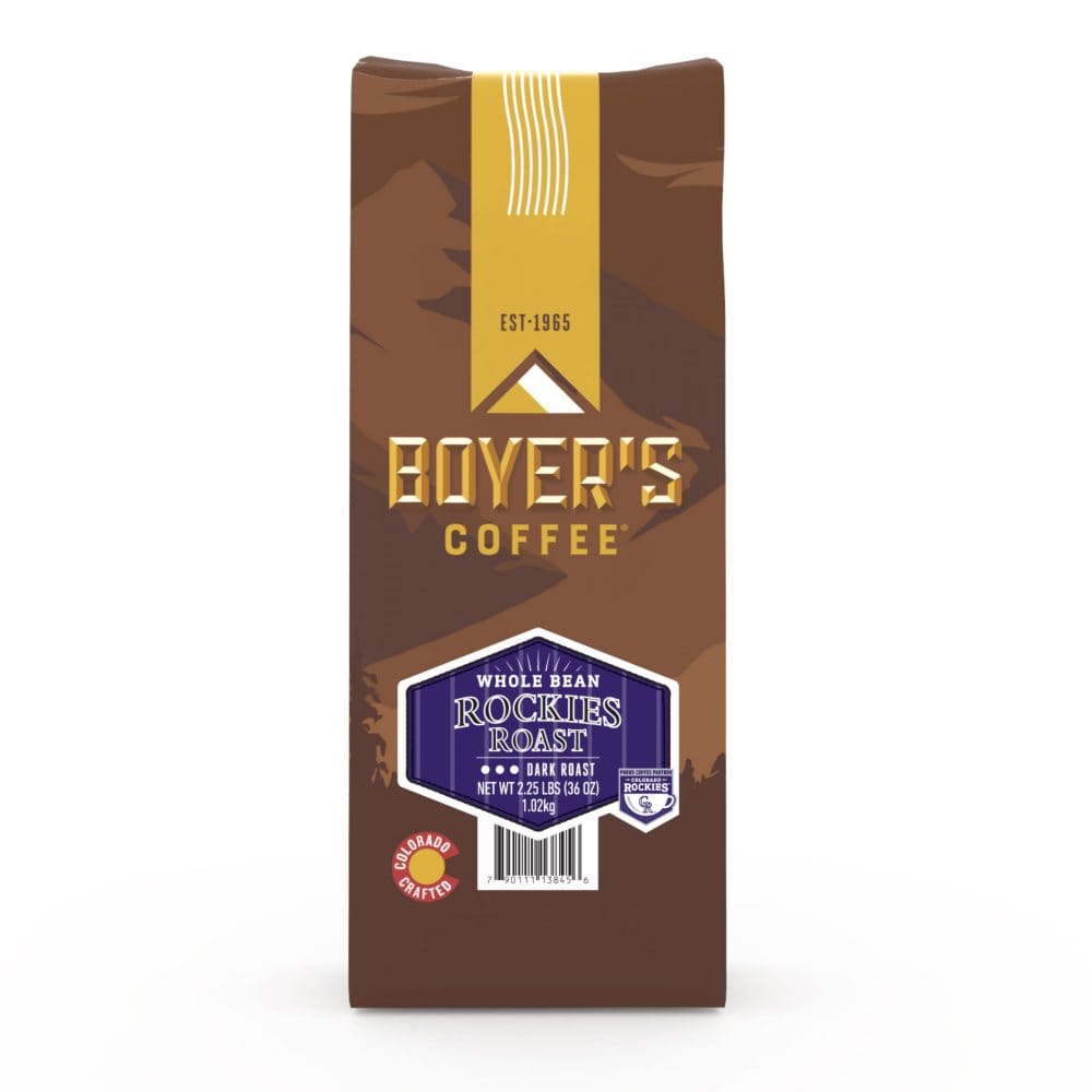 Boyer’s Coffee Whole Bean Rockies Roast (2.25 lbs.) - Whole Bean Coffee - Boyer’s