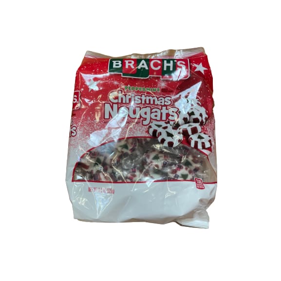 Brach’s Holiday Peppermint Nougat Christmas Candy Stocking Stuffer 11.5oz - Brach’s