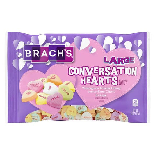 Brach’s Large Conversation Hearts Classic Flavors 14 oz Bag - Brach’s