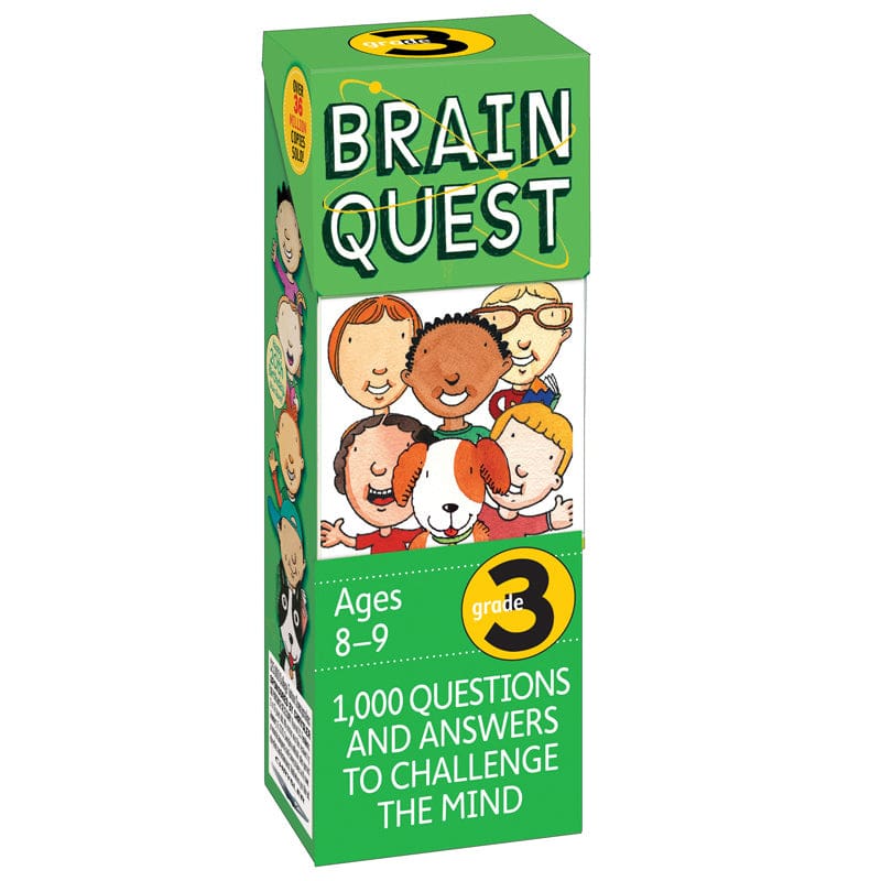 Brain Quest Gr 3 (Pack of 3) - Games & Activities - Workman Publishing
