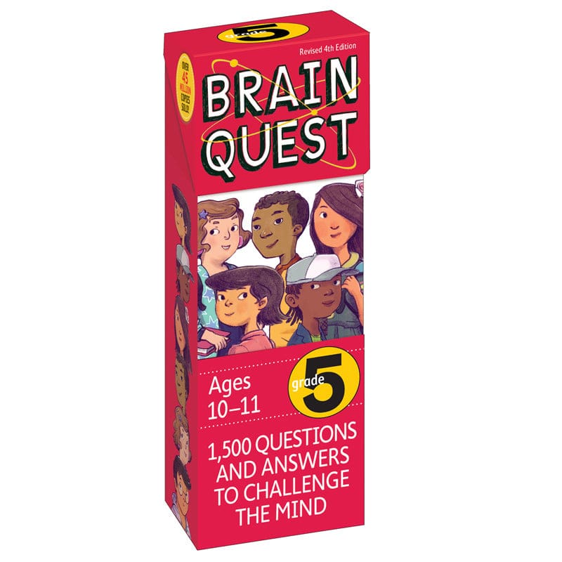 Brain Quest Gr 5 (Pack of 3) - Games & Activities - Workman Publishing