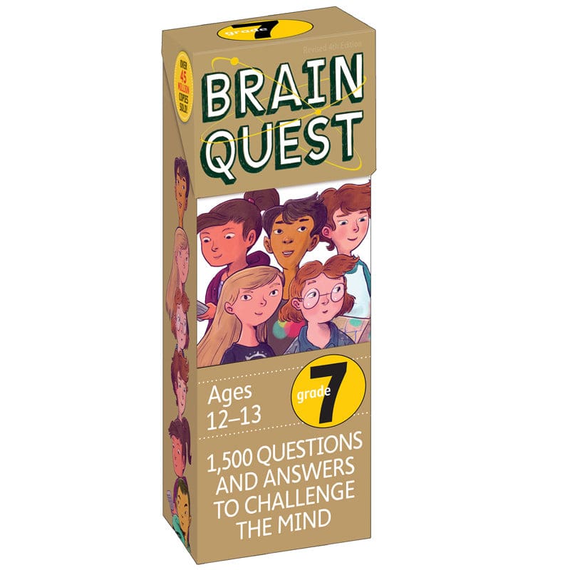 Brain Quest Gr 7 (Pack of 3) - Games & Activities - Workman Publishing