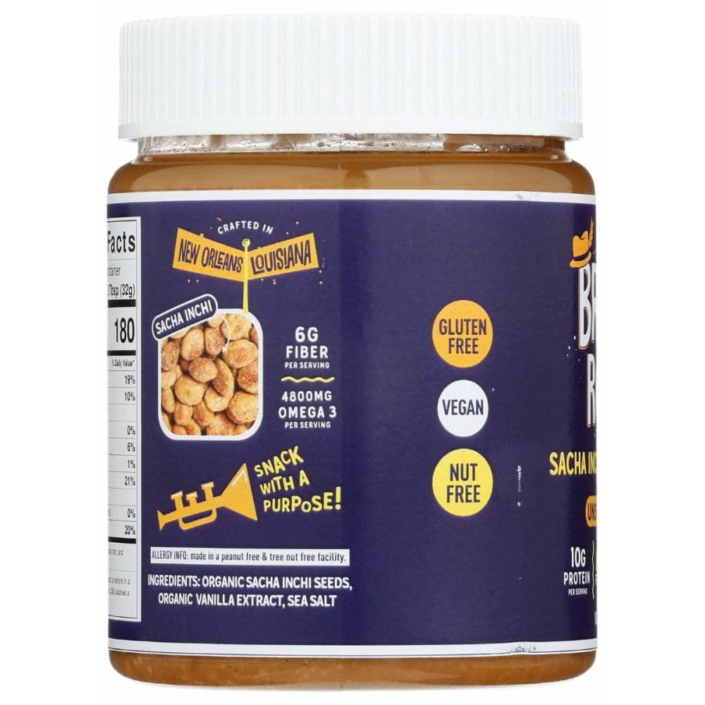 BRASS ROOTS Grocery > Pantry BRASS ROOTS: Unsweetened Sachi Inchi Seed Butter, 12 oz