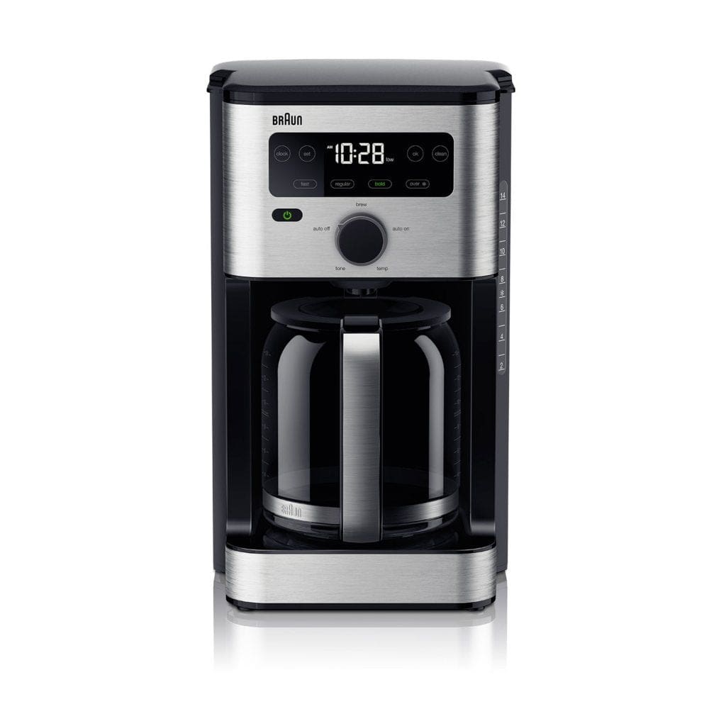 Braun OptiBrew 14 Cup Quick Drip Coffee Maker KF5350BK - Coffee Tea & Espresso Makers - Braun