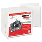 Brawny Professional Medium Duty Premium Drc 1/4 Fold Wipers 13 X 12.5 White 65/pack - Janitorial & Sanitation - Brawny® Professional
