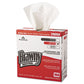 Brawny Professional Medium Duty Scrim Reinforced Wipers 4-ply 9.25 X 16.69 White 166/box 5 Boxes/carton - Janitorial & Sanitation - Brawny®