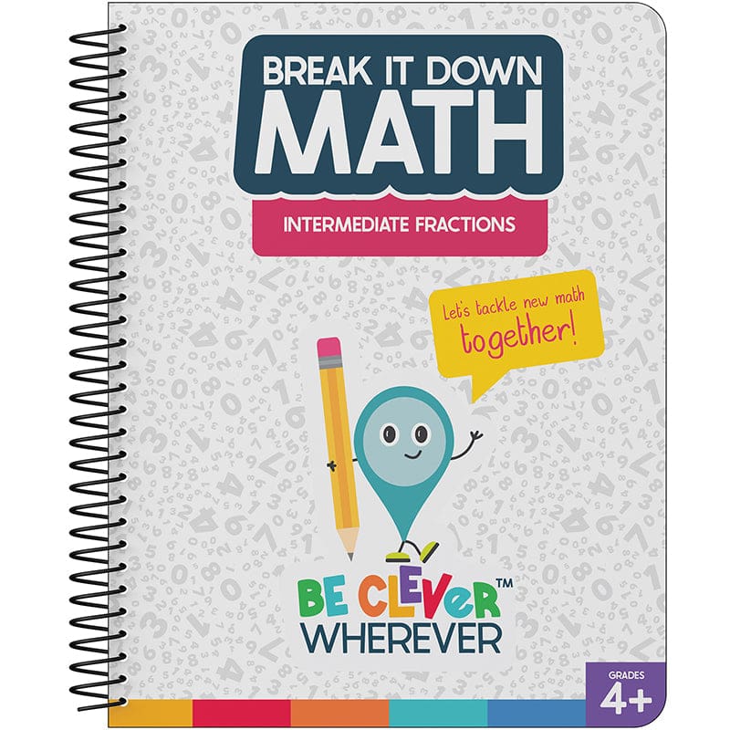 Break It Down Intermedate Fractions Resource Book (Pack of 10) - Activity Books - Carson Dellosa Education