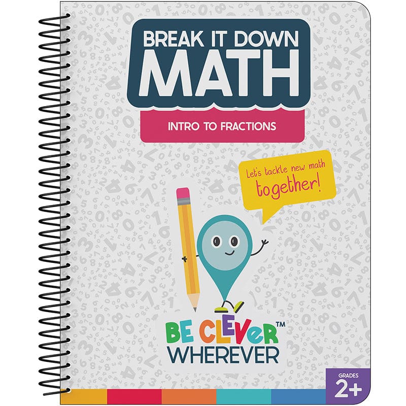 Break It Down Intro To Fractions Resource Book (Pack of 10) - Activity Books - Carson Dellosa Education