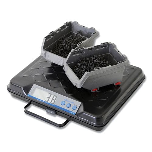 Brecknell Portable Electronic Utility Bench Scale 250 Lb Capacity 12.5 X 10.95 X 2.2 Platform - Office - Brecknell