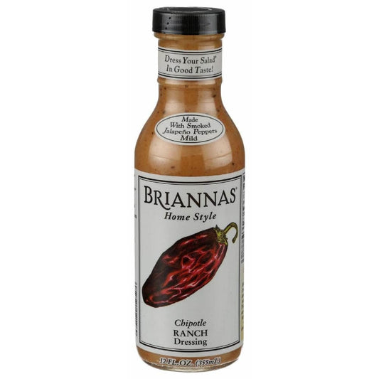 BRIANNAS Briannas Chipotle Ranch Dressing, 12 Oz