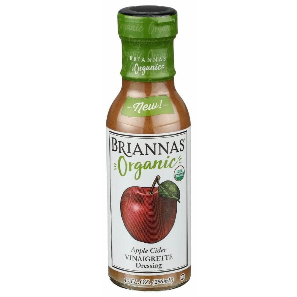 BRIANNAS Briannas Organic Apple Cider Vinaigrette, 10 Oz