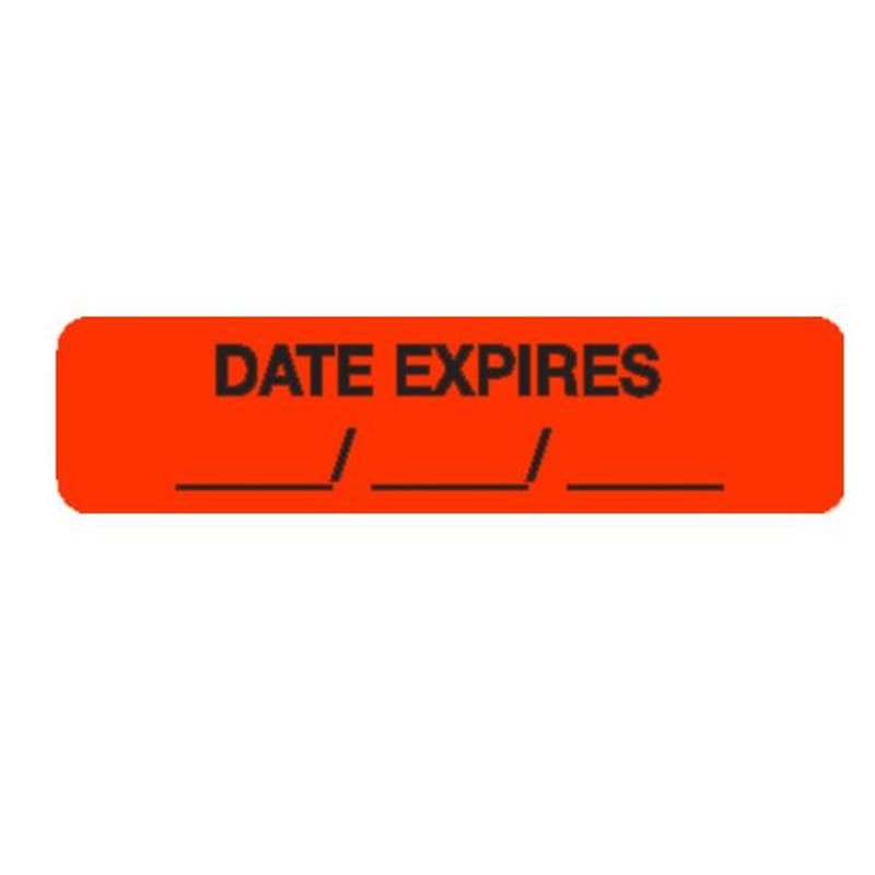 Briggs Chart Label Date Expires Box of 500 - Item Detail - Briggs