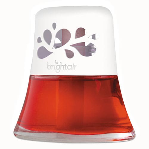 BRIGHT Air Scented Oil Air Freshener Macintosh Apple And Cinnamon Red 2.5 Oz - Janitorial & Sanitation - BRIGHT Air®