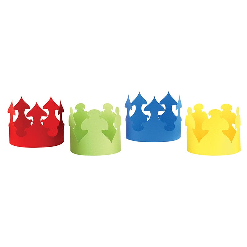 Bright Crowns (Pack of 6) - Crowns - Hygloss Products Inc.