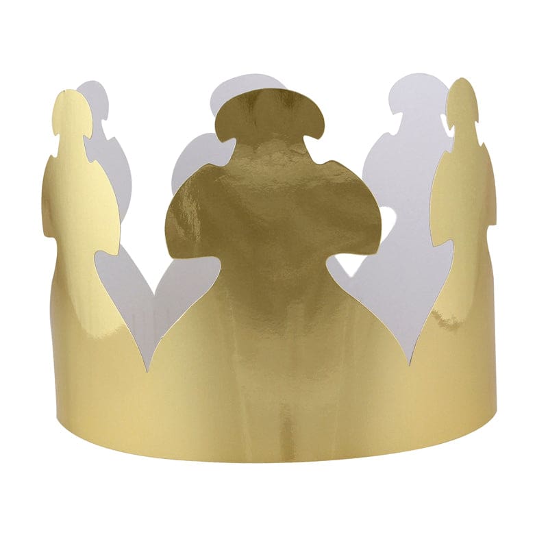 Bright Gold Tag Crowns 24Ct (Pack of 2) - Crowns - Hygloss Products Inc.