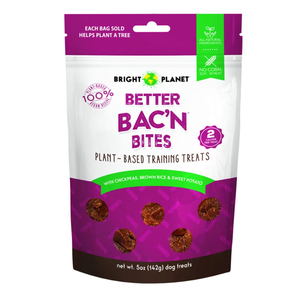 Bright Planet Pet Better Bacn Bites Dog Treat 1ea-5 oz - Pet Supplies - Bright Planet