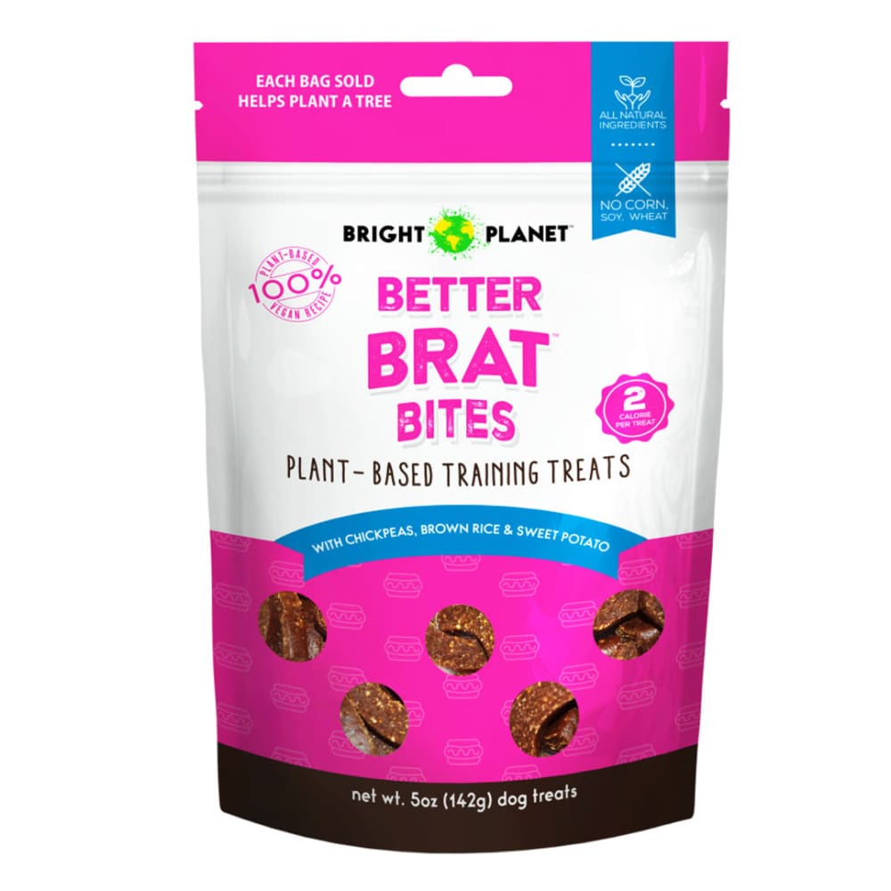 Bright Planet Pet Better Brat Bites Dog Treat 1ea-5 oz - Pet Supplies - Bright Planet