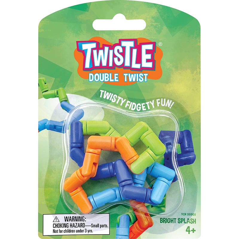 Bright Splash Twistle Double Twist (Pack of 10) - Novelty - Teacher Created Resources