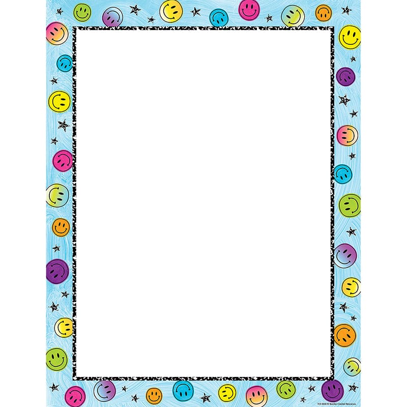 Brights 4Ever Blank Chart (Pack of 12) - Classroom Theme - Teacher Created Resources