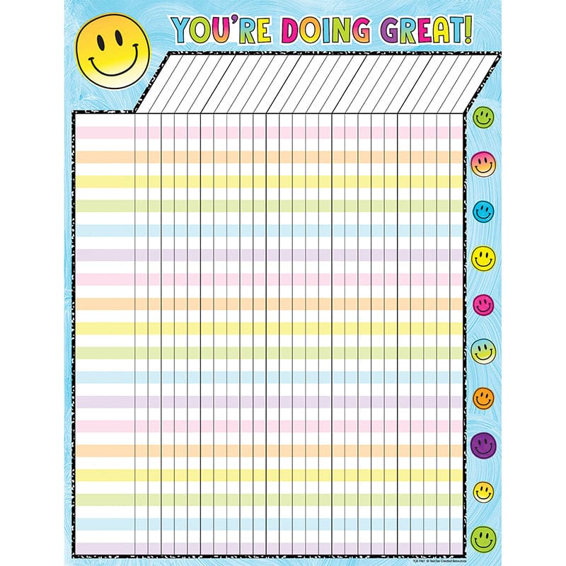 Brights 4Ever Incentive Chart (Pack of 12) - Incentive Charts - Teacher Created Resources