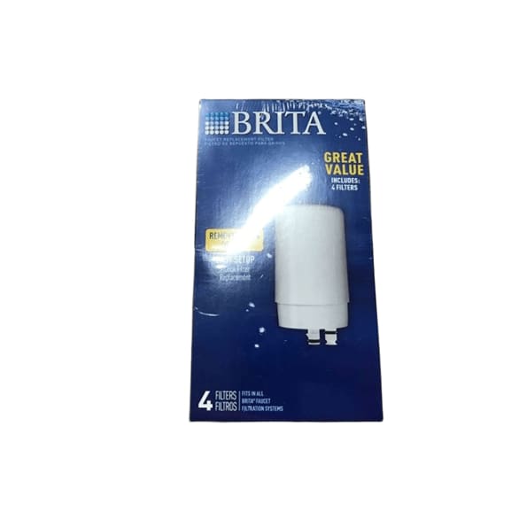 Brita On Tap Faucet Replacement Filter, 4 Pack - ShelHealth.Com
