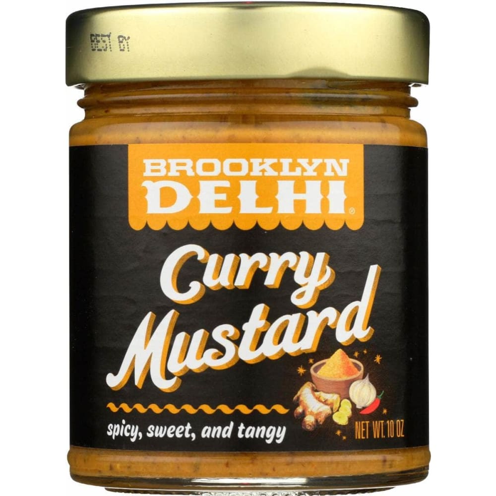 BROOKLYN DELHI Grocery > Pantry > Condiments BROOKLYN DELHI Mustard Curry, 10 oz