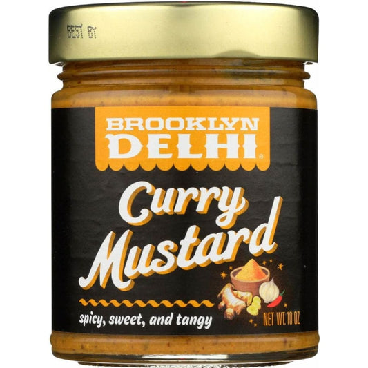 BROOKLYN DELHI Grocery > Pantry > Condiments BROOKLYN DELHI Mustard Curry, 10 oz