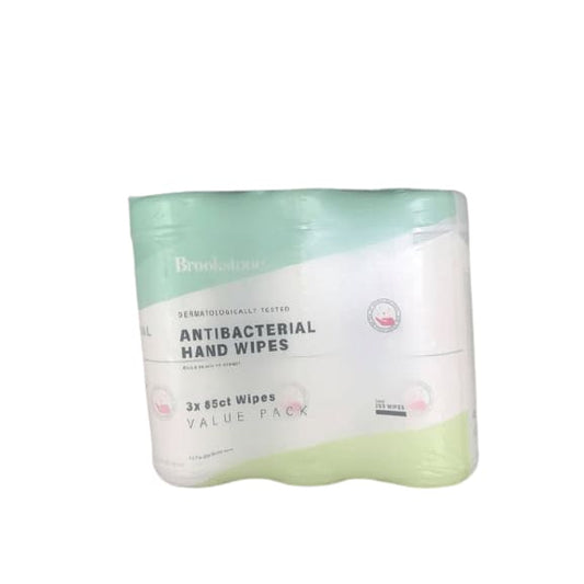 Brookstone Brookstone Antibacterial Hand Wipes, 3 x 85 Count