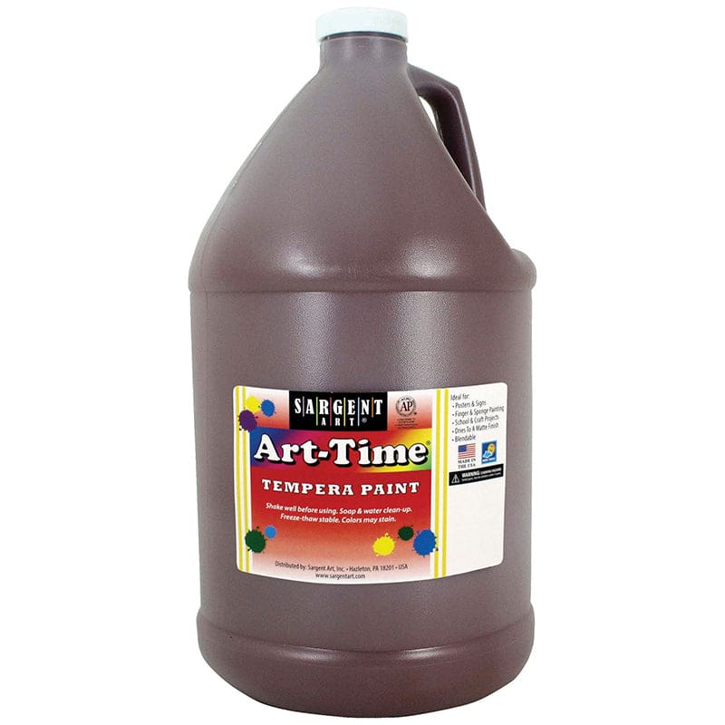 Brown Art-Time Gallon (Pack of 2) - Paint - Sargent Art Inc.