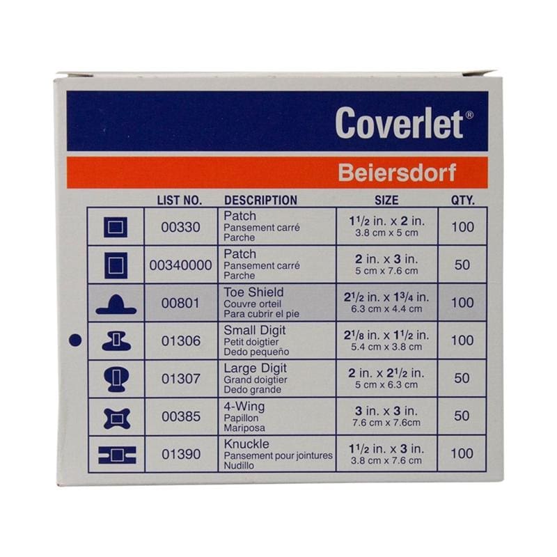 BSN Medical Bandaid Coverlet Sm Fingertip Case of 12 - Wound Care >> Basic Wound Care >> Bandage - BSN Medical