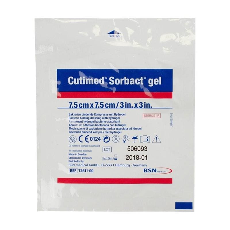 BSN Medical Cutimed Sorbact Gel 3 X 3 Box of 10 - Item Detail - BSN Medical