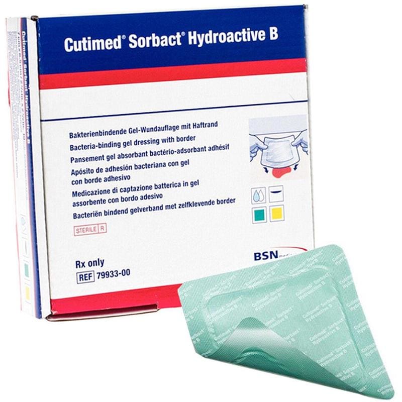BSN Medical Cutimed Sorbact Hydroactive B Size 2X2 Box of 10 - Wound Care >> Basic Wound Care >> Antimicrobial - BSN Medical