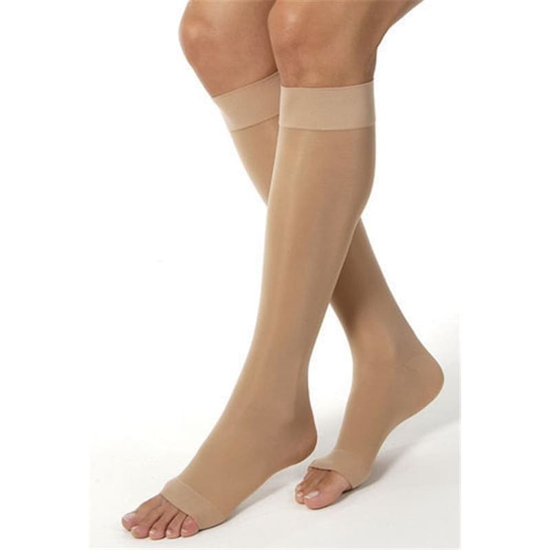 BSN Medical Jobst Knee Hi 15-20Mmhg Med Natural Pair - Apparel >> Stockings and Socks - BSN Medical