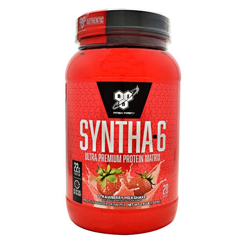 Bsn Syntha-6 Strawberry Milkshake 2.91 lb - Bsn