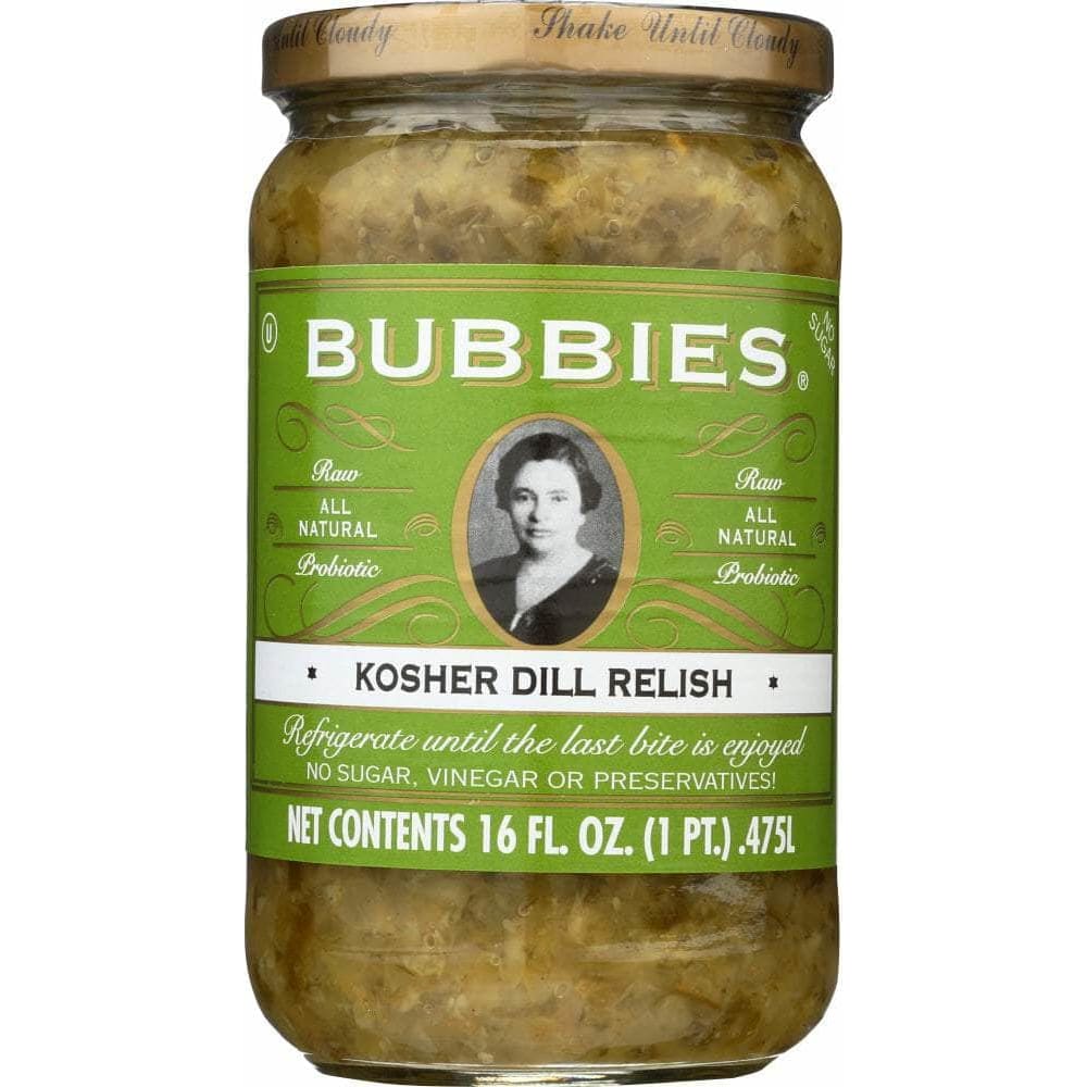 Bubbies Bubbies Kosher Dill Relish, 16 oz