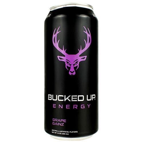 Bucked Up Energy Rtd Grape Gainz 12 ea - Bucked Up
