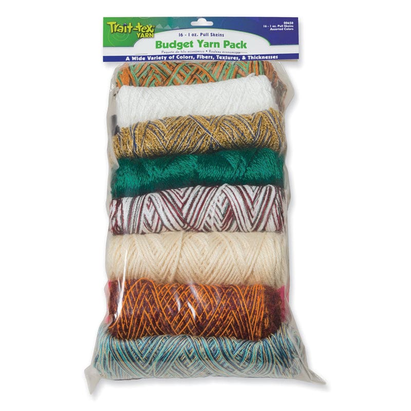 Budget Yarn Pack Assorted Colors - Yarn - Dixon Ticonderoga Co - Pacon