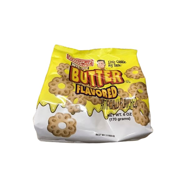 Buds Best Butter Flavored Cookies, 6 oz - ShelHealth.Com